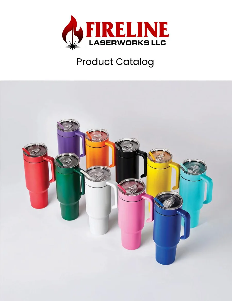 Fireline Laserworks Product Catalog cover