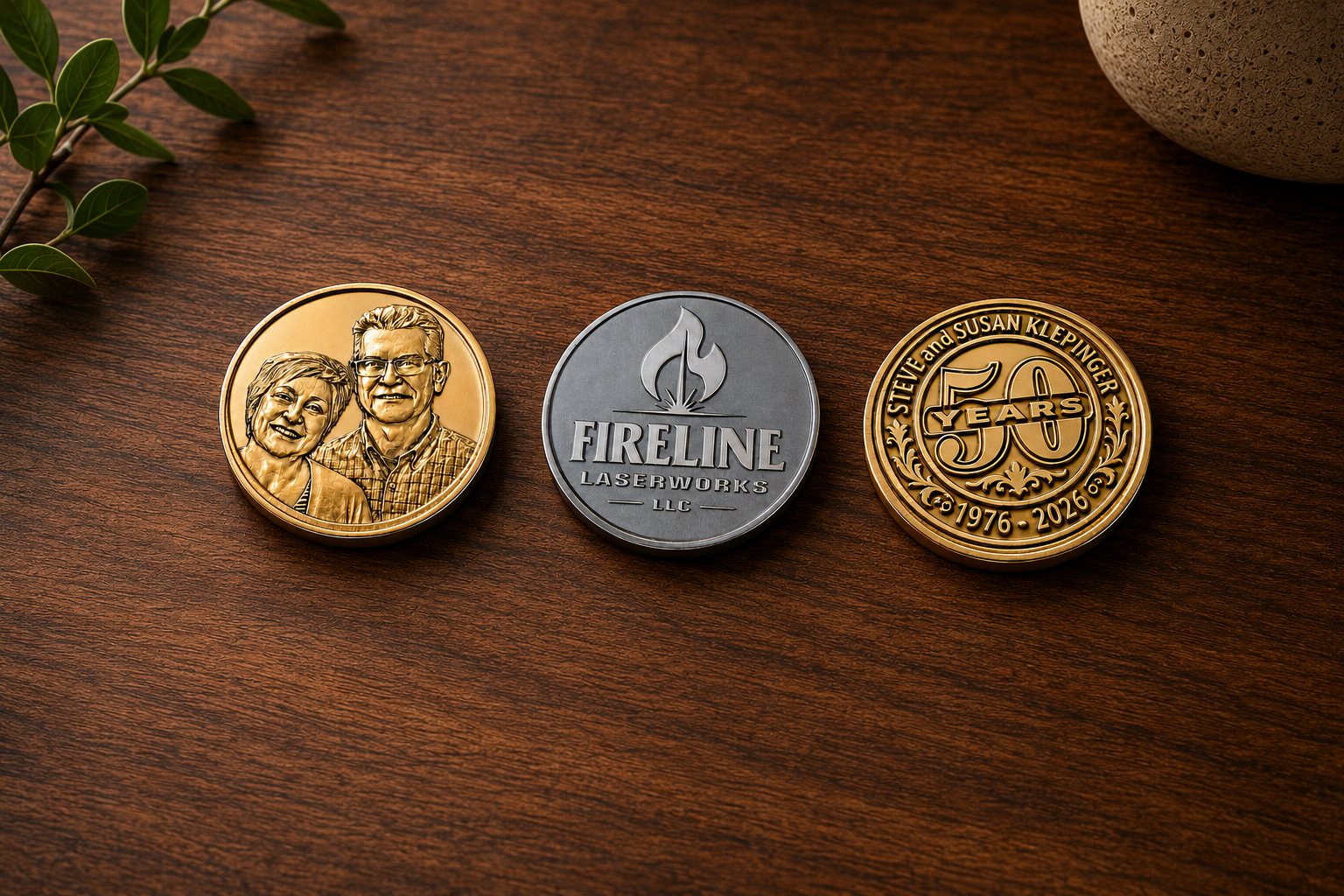 Custom commemorative coins